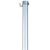 NONSOLOBANDIERE Asta per Esterno ANODIZZATA CM 200 DIAM. 22 MM