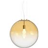 Ideal Lux MAPA CLEAR LAMPADARIO SOSPESO IN VETRO AMBRA SFUMATO D.50CM 1 LUCE ATTACCO E27