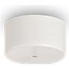 Ideal Lux MAPA SINGLE ROSONE IN METALLO D.9CM PER VETRI 10CM BIANCO
