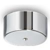Ideal Lux MAPA SINGLE ROSONE IN METALLO D.9CM PER VETRI 10CM CROMO