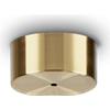 Ideal Lux MAPA SINGLE ROSONE IN METALLO D.9CM PER VETRI 10CM OTTONE