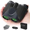 LIORQUE 10×25 Binocolo Professionale per Bambini e Adulti | Cannocchiale Portatile Pieghevole | Per Scarsa Illuminazione | Ideale per Birdwatching, Trekking, Viaggi e Caccia