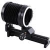 Jerys Soffietto per Macro, Soffietto per Obiettivo della Fotocamera Soffietto per Treppiede, Soffietto per Fotocamera Tubo per Fotocamera Estensione Soffietto per Professionisti Canon EOS EF Mount Focus