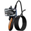 AUBEST Telecamera d'ispezione 180 gradi di sterzo 5G telecamera industriale endoscopio 8MM HD1080P rotazione a 360 ° impermeabile ispezione boroscopio LED Tool Case(1.5m,Soft Snake Tube)