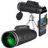 Generic Monocolo monoculare portatile per birdwatching, telescopio monoculare 40x60 ad alta potenza con supporto e treppiede, cannocchiale monoculare prisma BAK4 per adulti in campeggio