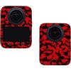 KieTeiiK Copertura protettiva per fotocamere 360 Fit Scratch pelle decorativa disegni multipli impermeabile PVC copertura della macchina fotografica decorativa