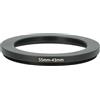 vhbw anello adattatore step-down 55 mm a 43 mm compatibile con Nikon 1-Mount VR 10-100 mm 4-5.6 fotocamera - Adattatore filtro, metallo