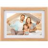 Bewinner Cornice Digitale Touch Screen, Cornice WiFi Quad Core RK3126 800 X 1280 IPS, Spazio di Archiviazione 16G, App Frameo, Design Montabile a Parete (Spina europea)