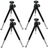 CIYODO 4 Pezzi Mini Treppiede Per Telefono Cellulare Treppiede Telescopico A Due Segmenti Piccolo Da Tavolo Per Fotografia Supporto Per Telefono Piatto Supporto Per Fotocamera