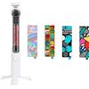 MotuTech 4 Pezzi Inserti per Insta360 Flow Carta Decorativa Modello Colorato Accessori Ricambi (Combo 1)