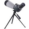 Generic Cannocchiale monoculare portatile con zoom 20-60X80 con treppiede Tiro a lungo raggio per birdwatching Telescopio monoculare Lente in vetro ottico per birdwatching per adulti Viaggi all'aperto