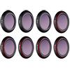 Freewell All Day - 4K Series - 8Pack Filtri Compatibile con Autel Evo II 8K