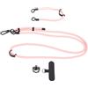 Elprico Cinsole a Collo della Fotocamera, Cordino da Polso a Mano con una Vite da 1/4 , per X5 X4 X3 Azione Fotocamera, Cinghia del Collo e del Polso a Rilascio Rapido Lanyard con