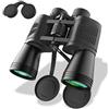 Generic Binocolo grandanare 12X50, binocolo con corpo in metallo FMC, telescopio HD anti-pressione e antiurto per la caccia, l'osservazione delle stelle, gli sport e la fauna selvatica