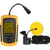 VCHICS Telecamera subacquea per la pesca, Sonar LCD. Ferrodisti di pesce Pesca con ecoscandaglio Ecoscandaglio Finder Pesca Attrezzatura da pesca elettronica per la pesca in kayak su lago ghiacciato