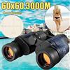Generic Binocolo professionale HD ad alta potenza 60x60 3000M Telescopio da caccia Ottica notturna per escursioni Alta chiarezza