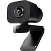 AUBEST Webcam, Webcam Autofocus HDR 2K Webcam 100° Wide-Angle Type-C con doppio microfono con cancellazione del rumore for riunioni/Live Streaming