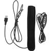 KALLORY 1 set di riscaldatori per lenti USB per fotocamere e telescopi striscia di prevenzione della rugiada in neoprene resistente multi funzionale per riscaldare bevande e proteggere le lenti dalla