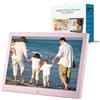 POADGBCN Cornice multimediale digitale ultrasottile Lettore di musica elettronica HD film Promozione for negozi di home office(Rose gold,12inchs)