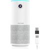 Nuroum C10 Webcam Con Microfono e Altoparlante, 1080P Full HD Tutto in Uno, Angolo di 90°, Videocamera Portatile Con Riduzione del Rumore AI, USB Plug&Play Per Windows/Mac