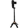 Asixxsix Stick Selfie in Miniatura, Bastoncino di Selfie Bluetooth a Rotazione 360 portatile con Telecomando Wireless Staccabile, per Telefono, Vlog, Streaming Live