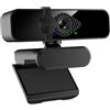 Dobuhont Webcam 2K per PC, videocamera USB con visualizzazione a 85°, con microfono a cancellazione del rumore e copertura per la privacy, webcam HD per monitor desktop e laptop, Mac, streaming,