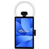 Naroote Touch Screen Interattivo in Diretta, Touch Screen Trasmission Trasmission Machine da Telecamera da 50 Mp Luce Selfie per Casa (Spina europea)