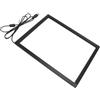 HEEPDD Cornice Touch IR, Lega di Alluminio, Pannello Touch Screen a Infrarossi USB, 32 Pollici per Segnaletica Digitale e Sale Conferenze (18,5 pollici)