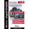 digiCOVER Pellicola Protettiva Ibrido di Vetro per Sony DSLR-Alpha 77V/Alpha 77 II, Trasparente