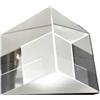 LXXOZ 1Pc Vetro Ottico K9 Prisma Triangolare 20x20x20mm Prismi Isosceli Ad Angolo Retto Riflessione Esterna Faccia Smussata