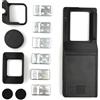 ZHCYAOZ Per Gopro per Hero 5/6/7 Action Camera Staffa di montaggio Piastra Supporto Clip per OSMO Mobile 1 2 Maniglia Gimbal Stabilizzatore Accesso