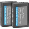 CQJFCYBRA Batteria BP-SCL5 Da 1800 MAh, Compatibile Con Leica, For Fotocamera M10 M10-R M10-P Batteria BPSCL5(2 Battery)