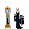 PAAFNN Macchina per cabina fotografica ad anello con touch screen a specchio e schermo diviso LCD, stazione per selfie, supporto per eventi (macchina per cabina fotografica)
