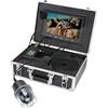 SHEHUALI Telecamera Subacquea, Videocamera da pesca subacquea da 10 pollici 20m / 50m / 100m / 100m IP68. Impermeabile 20. Le. Fotocamera panoramica rotante DS 360 gradi,Fishfinder(FX10-50M)