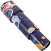 Homoyoyo Telescopio Monoculare Tre Sezioni in Carta per Bambini Facile da Trasportare a Tema Spazio Cartone Animato e Lente Chiara, per Giochi Educativi e Feste