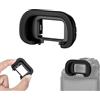 JJC Mirino oculare per Sony A7 IV A7M4 A7R V A7R5 A1 A1 II A7S III A7S3 A9 III, sostituisce Sony FDA-EP21, in morbido silicone, antigraffio e antipolvere