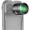 ZGWKMAC Convertitore 2X con obiettivo macro da 200 mm e 300 mm for teleobiettivo della fotocamera del telefono, compatibile con iPhone, Android, Samsung, Xiaomi