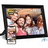 REUMAR FRAMEO - Cornice digitale WiFi, 10,1 pollici, Smart Digital Photo Frame 1280 x 800 IPS LCD Touch Screen, rotazione automatica, memoria integrata da 32 GB, condividi foto o video istantaneamente