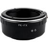 ZBIianxer PKFX - Obiettivo per fotocamera manuale in metallo, adattatore di ricambio per obiettivo PK su X Pro1 XE1, accessorio per fotocamera fotografica