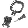 PEPWE Flimsy Thumb Cameraera Cage - Supporto senza attrezzi, guscio in PC antiurto e impugnatura ergonomica per Go Extremely Action Camera Hiking Ready Tool Meno installazione supporto fotocamera