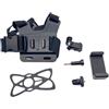 Limtula Supporto per cintura toracica in ABS che offre ampio angolo per telefoni cellulari e action camera