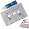 Generico Audio Cassette Head Cleaner Audio Tape/Cassette Head Demagnetizer - Wet/Dry Tape Cleaning Kit with Cleaning Fluids for Home/Car Cartridge Player, Maintenance Kit for Cartridge Player/Boombox/Recorder