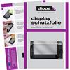 dipos 2x Pellicola Protettiva trasparente per Fujifilm X-A7 | Si adatta perfettamente, ultra sottile, antigraffio, senza bolle, compatibile con cover, anti impronte, autoadesiva