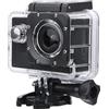 CFTGIW Videocamera d'azione WiFi 1080P FHD 30 M Impermeabile 2 LCD Wi-Fi Integrato Puoi Capire l'ora Effettiva Solo Dai un'occhiata e la percentuale. può Essere Alimentato Tramite Rgy