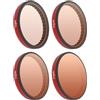 GKYQVE Filtro obiettivo per Action 5Pro/4/3 Gimbals Camera Access MCUV ND8 ND16 ND32 ND64 CPLs PL Lens