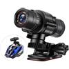 Jectse Videocamera per Casco Moto, 1080P 120° Grandangolare per Sport da Bicicletta con Batteria da 650 MAh, Videocamera DV per Action Camera Impermeabile con Staffa per Win per Vista