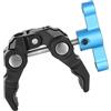 Kaeltsyn Clip in metallo resistente per action camera smartphone con ampia apertura e manopola a sgancio rapido clip per montaggio su asta