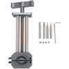 Jectse Strumento di Riparazione Morsa per Obiettivo Fotocamera, Morsetto con Intervallo Regolabile da 8 Mm a 90 Mm, Lega di Alluminio Interamente in Metallo, Compatibile con Obiettivi