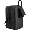 Ghjkldha Borsa per telescopio monoculare, nera, custodia protettiva per custodia antiurto, clip con clip per bird watching, custodia compatta per il trasporto, per campeggio, , zaino in spalla, fauna