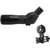 WESLNN Zoom Monoculare HD 20-60x60 Cannocchiale Bak4 Prisma Telescopio Antiappannamento Impermeabile Camping Bird Watching Caccia Con Treppiede(Standard)
